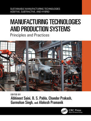 cover image of Manufacturing Technologies and Production Systems